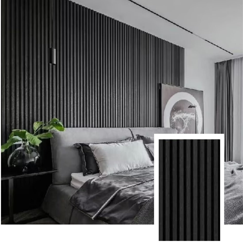 NordicOak™ Artisan Wood Acoustic Panel — Frost Oak (2.7 m × 1.10 m)